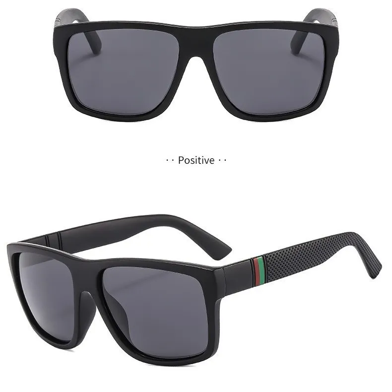 363 Polarized Oversized Sunglasses for Men – Vintage Driving Glasses with Stylish Square Frame, UV400 Outdoor Leisure Shades